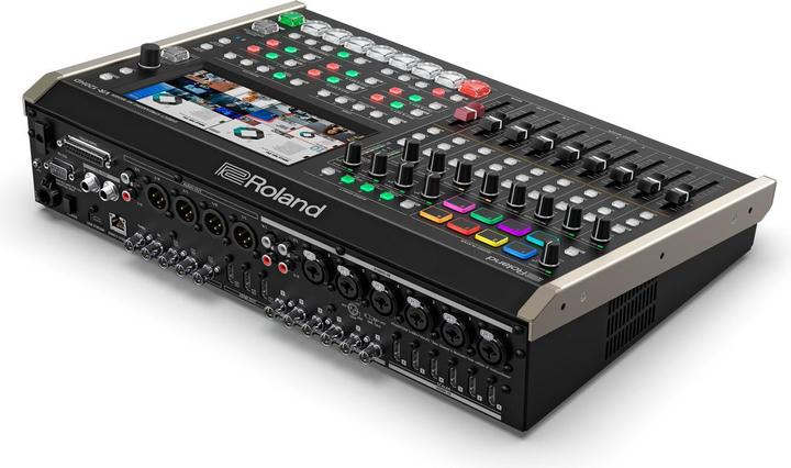 Image du produit Roland Mélangeur AV HD-SDI/HDMI 8 canaux avec USB-C et streaming réseau