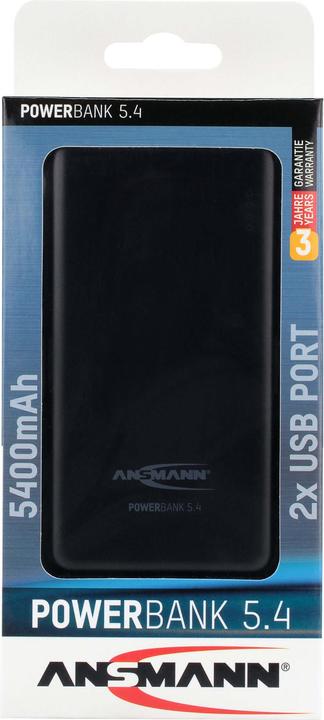 Immagine prodotto Ansmann Powerbank 5.4 (5000 mAh, 20 Wh)