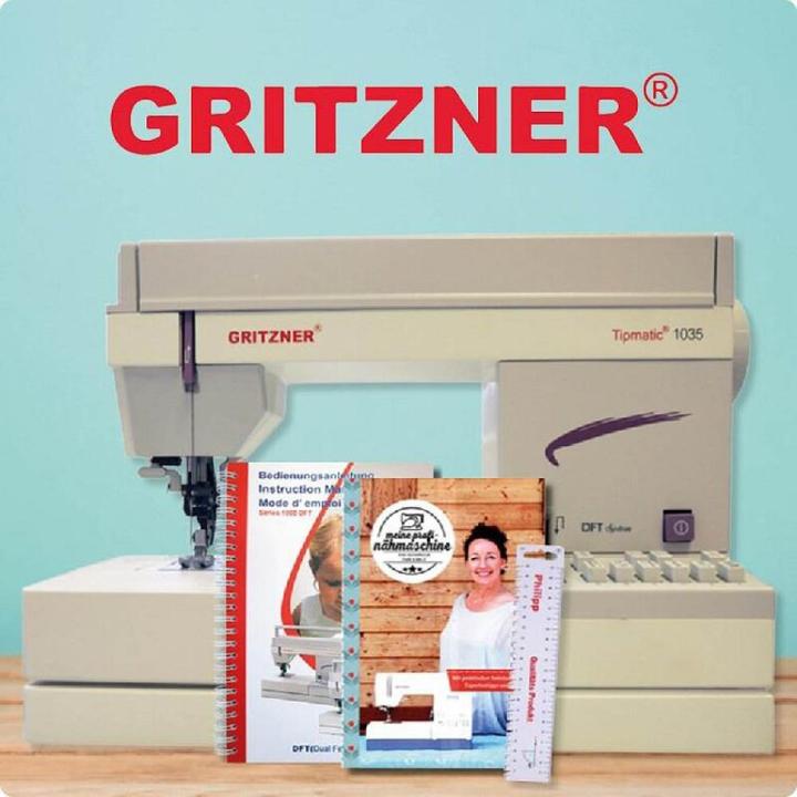 Gritzner Tipmatic 1035 DFT ingebouwd dubbel transport ijzersterk