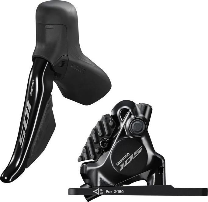 Actual product image Shimano 105 Di2 BR-R7170 (Front wheel brake, Brake Caliper)