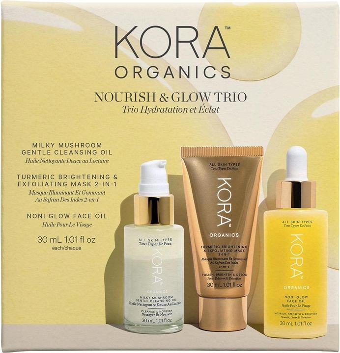Kora Organics - Nourish & Glow Trio Hydration Gift Box