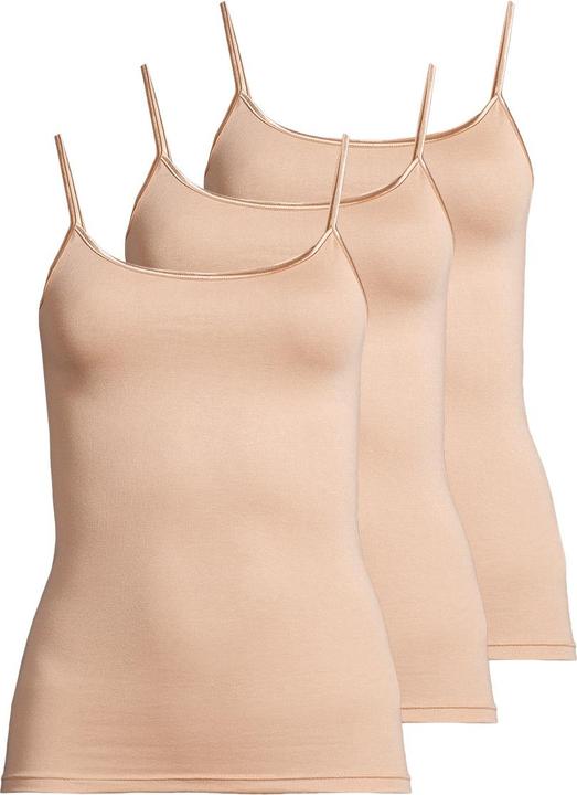 Image du produit Conta Pack de 3 tops spaghettis en modal (38, M)