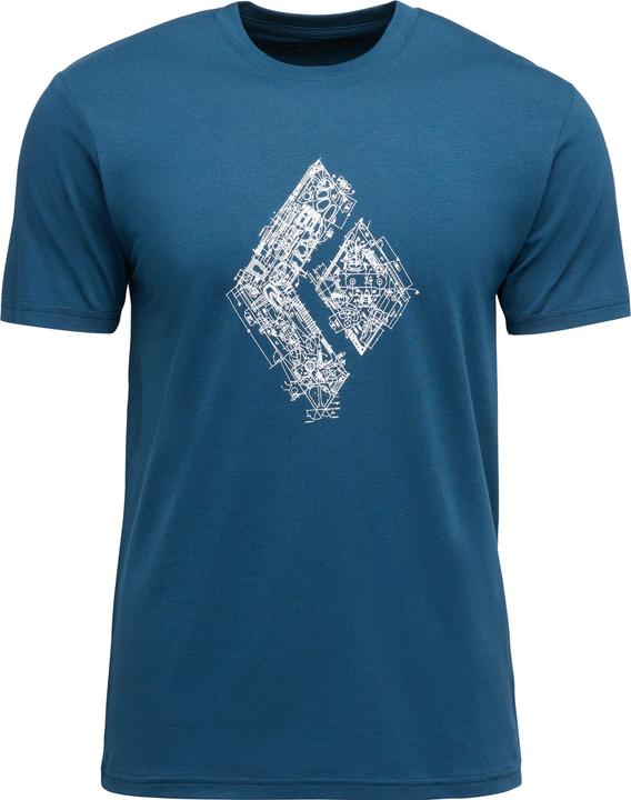 Black Diamond Engineered Diamond SS Tee - T-Shirt - Herren