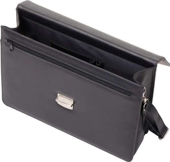 Produktbild Alassio Aktentasche "ANZIO", Lederimitat, schwarz