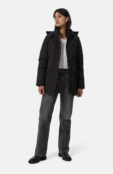 Image du produit Cash-Mere Parka en duvet Manteau avec capuche et doublure en cachemire (L)