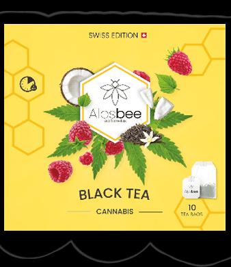 Image du produit AlpsBee Thé noir au chanvre avec CBD (28 g)