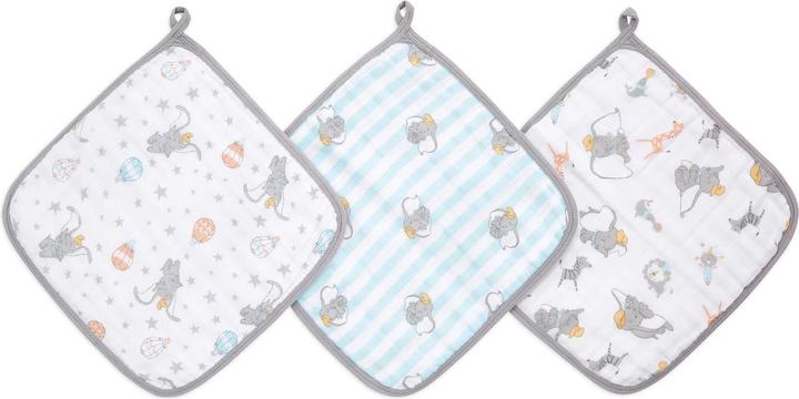 aden + anais Flannel pack of 3, Dumbo New Heights