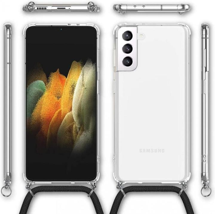 Actual product image Screenguard Samsung Galaxy S21+ Loopster Necklace Case