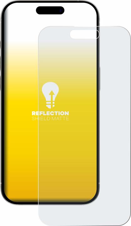 Actual product image upscreen Reflection Shield Protector Matte (1 Piece, Apple iPhone 15)