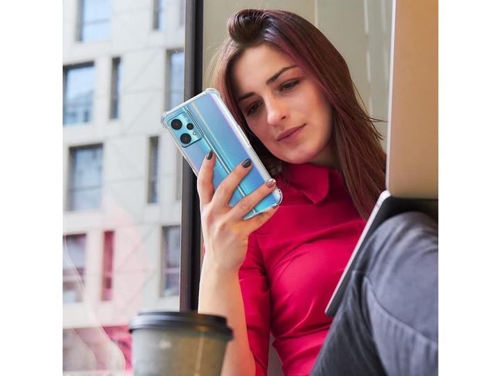 Actual product image Screenguard OnePlus North CE 2 Lite 5G Case Crystal Soft Airbag Bumper (OnePlus North CE 2 Lite 5G)