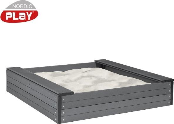Produktbild NSH Nordic Sandkasten WPC 120x120x24 cm
