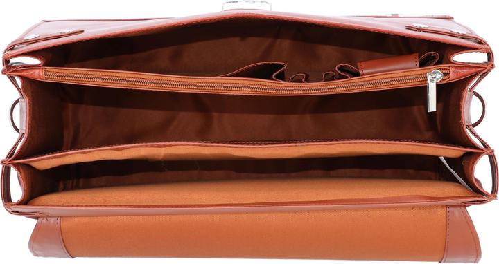 Produktbild Alassio 47124 - Aktentasche MOCCA, aus echtem Leder, ca. 38 x 30 x 16 cm, cognac (15")