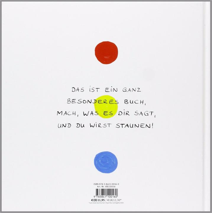 Produktbild Mitmach Buch (Deutsch, Hervé Tullet, 2010)