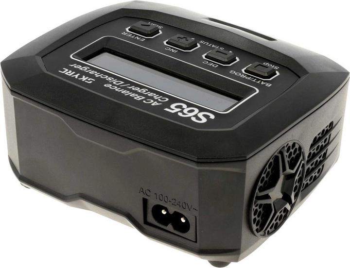 Productafbeelding SkyRC Lader AC S65 AC LiPo 2-4s 6A 65W Ontladen 2A 10W