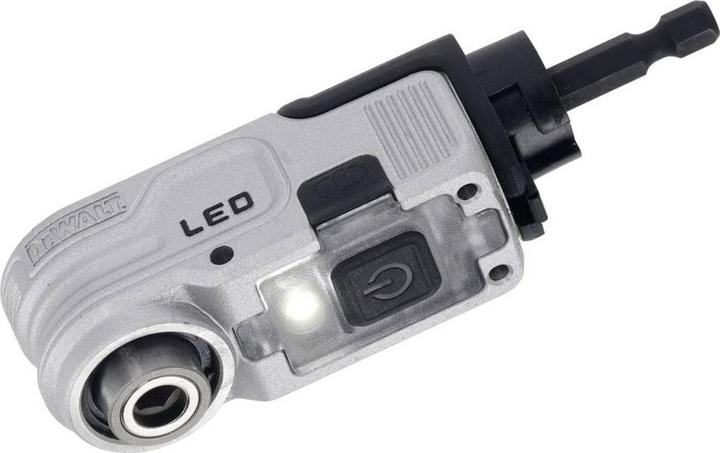 Actual product image DeWalt Angle attachment 1/4Z with LED DTLRA-QZ