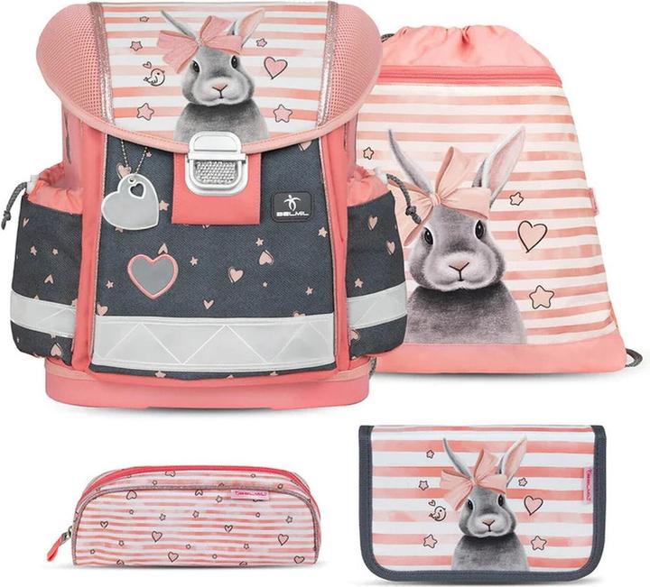 Actual product image Belmil CLASSY Little Bunnies school rucksack set (19 l)