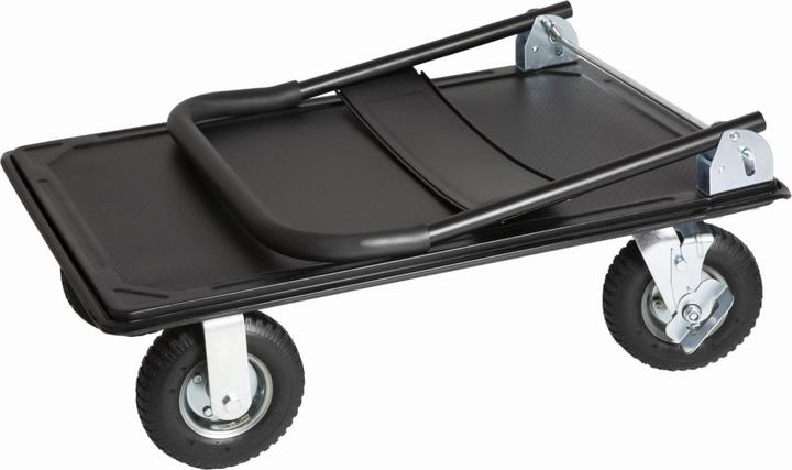 Image du produit Stier Chariot à plate-forme rabattable, capacité de charge 350 kg, avec pneumatiques (300 kg)
