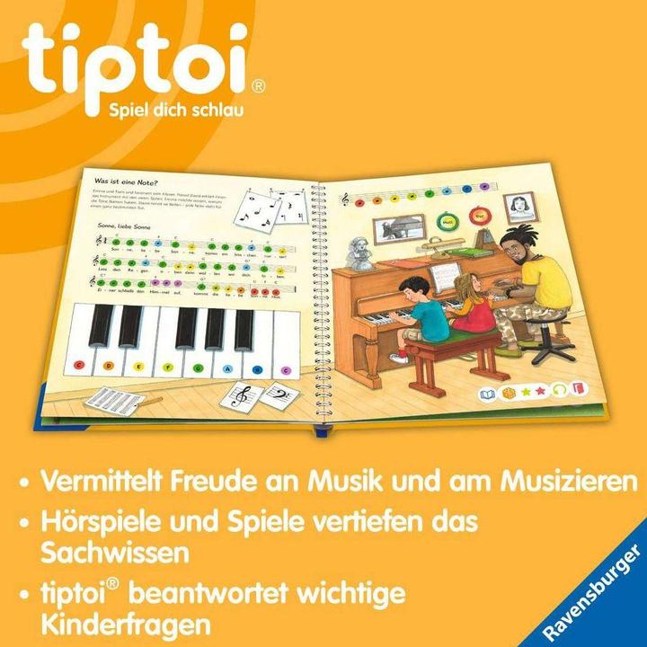 Image du produit tiptoi Wieso? Weshalb? Warum? Wir entdecken die Musik (Allemand, Inca Frison Inca, Guido Wandrey, 2023)