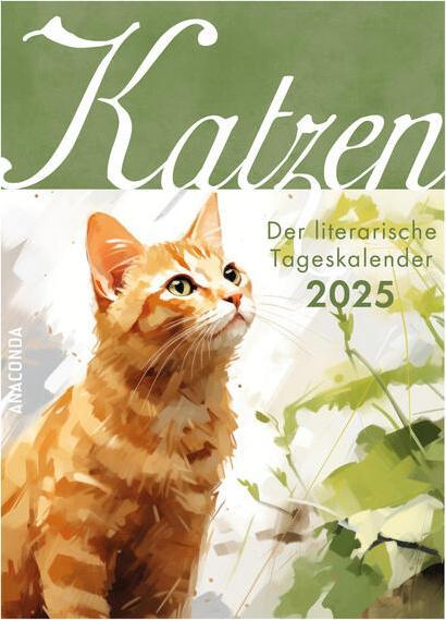 Produktbild Katzen. Der literarische Tageskalender 2025 (11 x 15 cm, Deutsch)