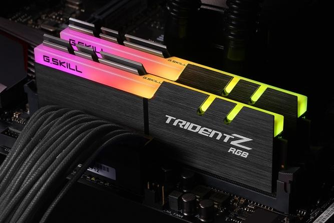 Image du produit G.Skill Trident Z RGB (2 x 8GB, 3200 MHz, RAM DDR4, DIMM)