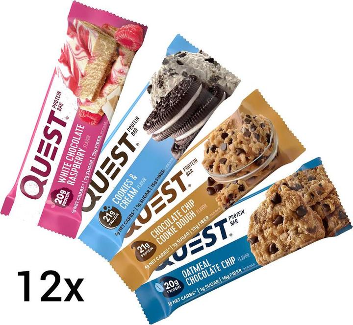 Actual product image Quest Nutrition Bar (Birthday cake, 1 pcs., 720 g)