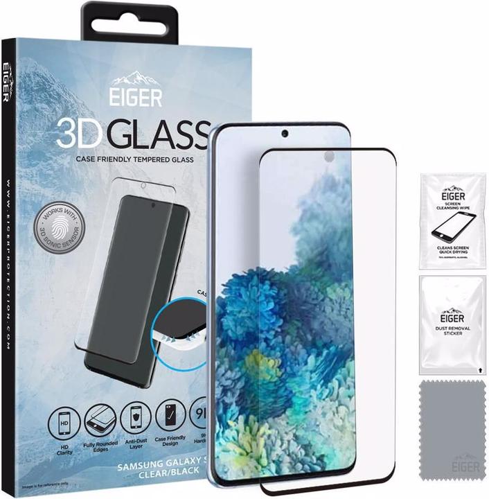 Image du produit Eiger Mountain Glass Clear Edge (1 pièce(s), Samsung Galaxy S20)