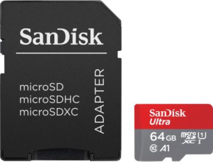 Immagine prodotto SanDisk Ultra mit Adapter (2-Pack) (64 GB, microSDXC, U1, UHS-I)