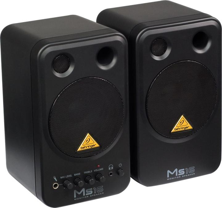 Immagine prodotto Behringer Ms16 (Attivo, Coppia, 1x 16 W)