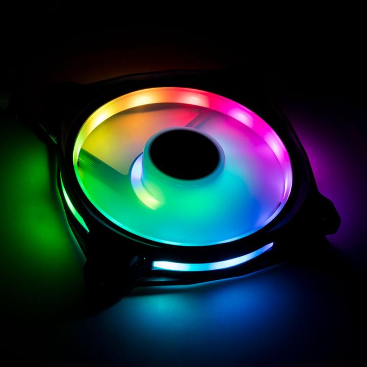 Image du produit Thermaltake Riing Duo 12 RGB LED Fan - 120mm Set of 3 (120 mm, 3 x)