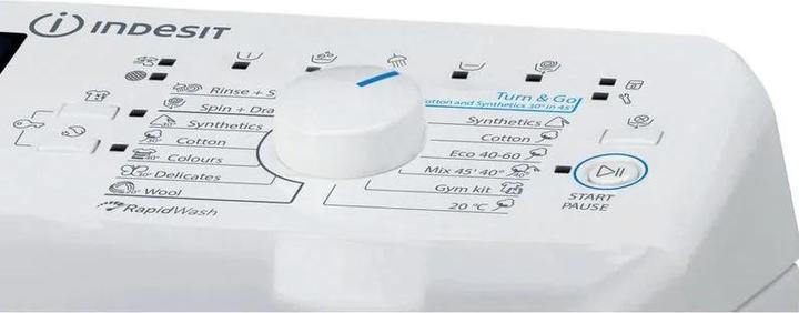Actual product image Indesit Washing machine BTW B7220P EU/N (7 kg, Upwards, EU plug)