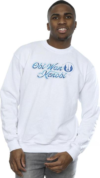 Produktbild Star Wars ObiWan Kenobi Ribbon Font Sweatshirt (S)