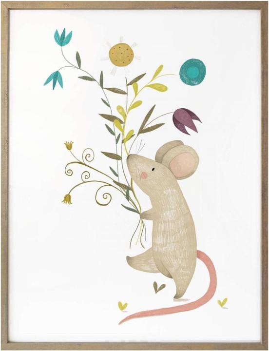 Actual product image Trenddeko Loske - Little mouse (80 x 60 cm)