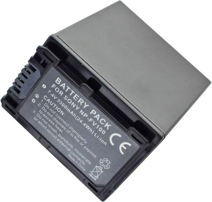 Immagine prodotto Sony Batteria NP-FV100, NP-FV90, NP-FV70 Batteria NP-FV30, NP-FV50, NP-FH30, NP-FH40, NP-FH50 (Accumulatore di carica elettrica)