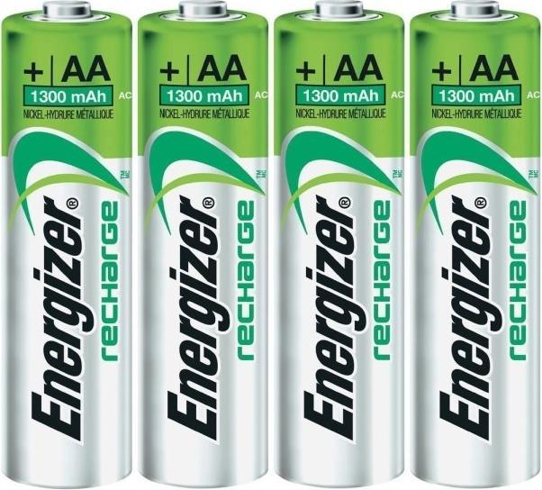Actual product image Energizer Recharge Universal (4 pcs., AA, 1300 mAh)