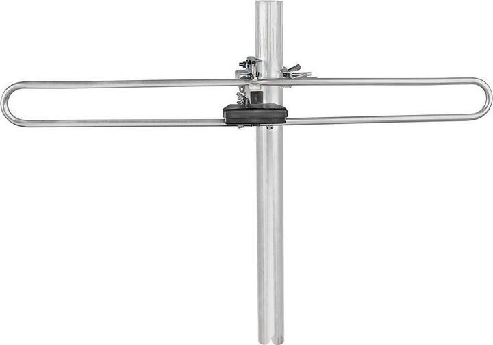 Nedis DAB Antenne - Max. 4dB Verstärkung - DAB: 170-250 MHz - 50 km Reichweite - für Draussen ANORD (DAB/ DAB+)
