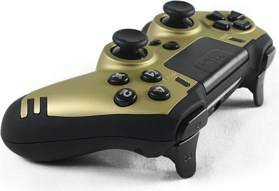 Actual product image Steelplay Slim Pack Wireless Controller Gold Multi (PS4, PC)