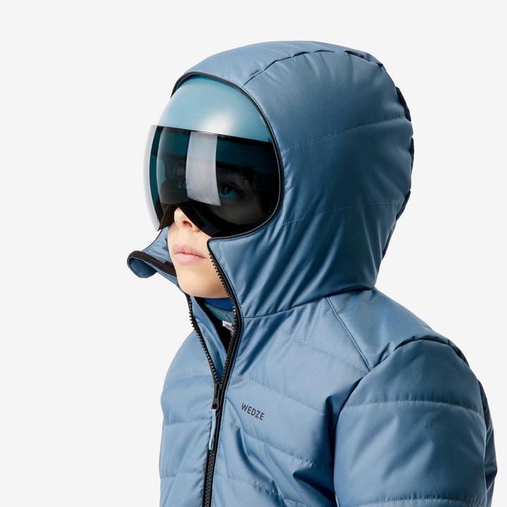 Image du produit Wedze Veste de ski enfant Piste - 100 bleu chaud (128)