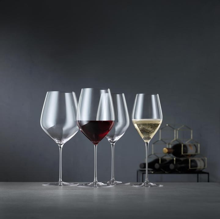 Image du produit Spiegelau Hi-Lite Bordeauxgläser + Poliertuch (65 cl, 2 Verres, Verres à vin rouge)