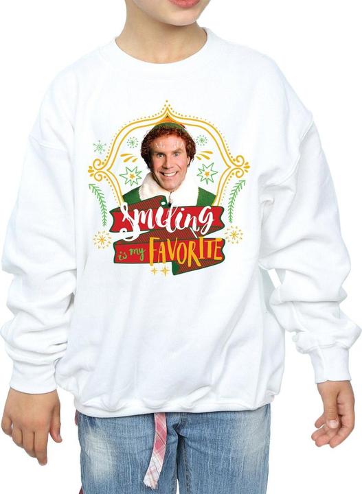 Produktbild Elf Buddy Smiling Sweatshirt Mädchen (140, 146)
