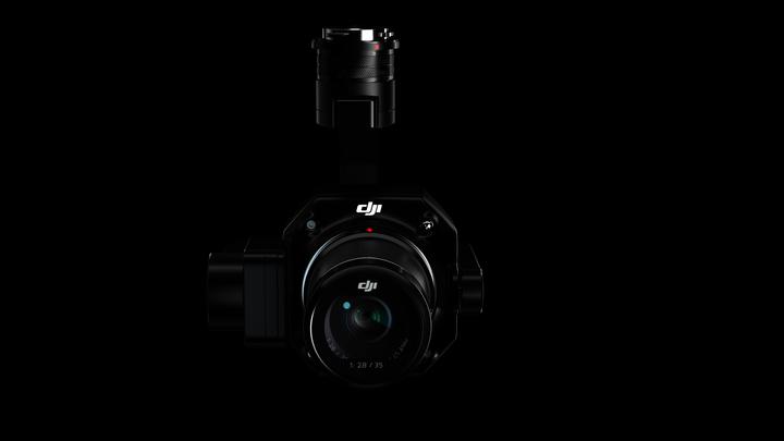 Actual product image DJI Zenmuse P1 gimbal camera 4K Ultra HD 45 MP Black (Drone camera, DJI Matrice 300 RTK)