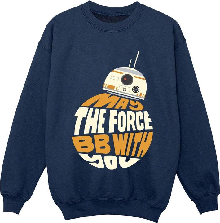 Star Wars May The Force BB8 Sweatshirt Jungen