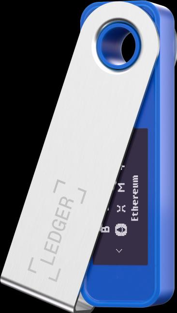Produktbild Ledger Nano S Plus - Blau (Bitcoin, Ethereum Classic, Expanse, Dogecoin, Dash, Litecoin, Decred)