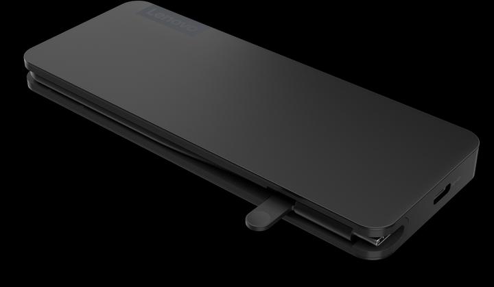 Actual product image Lenovo Usb-C Slim Travel (USB-C, 8 Ports)