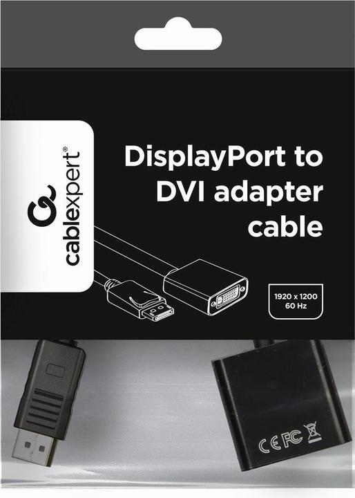 Actual product image Gembird Displayport - VGA (VGA, 4.10 cm)