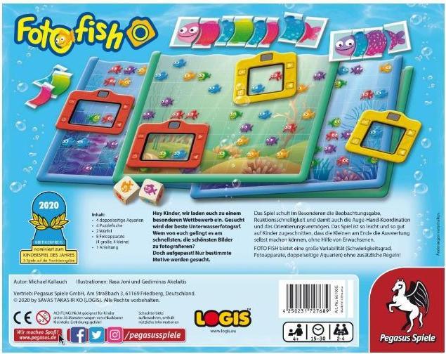 Image du produit Pegasus Photo Fish (Allemand)