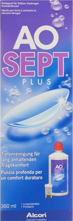 Produktbild AOSept Peroxid Reinigungs- und Desinfektionslösung, 360 ml (Peroxid-System, 360 ml)