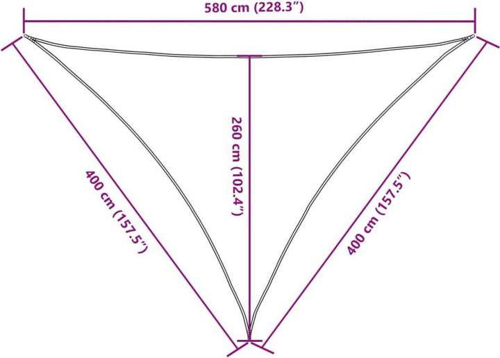 Produktbild VidaXL Aurelio (400 x 400 x 580 cm)