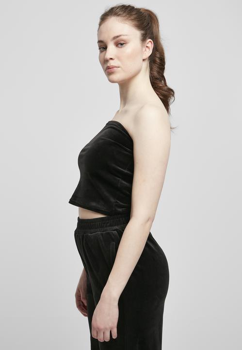 Immagine prodotto Urban Classics Top corto da donna in velluto (5XL)
