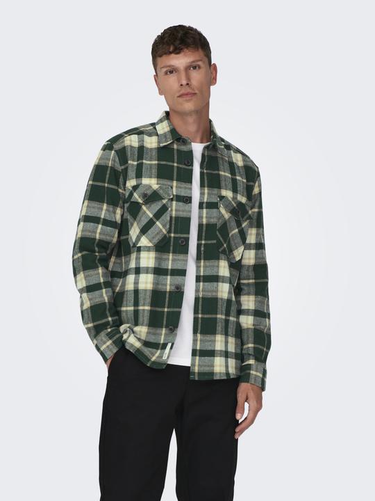 Produktbild Only & Sons Kariertes Langarmhemd (L)