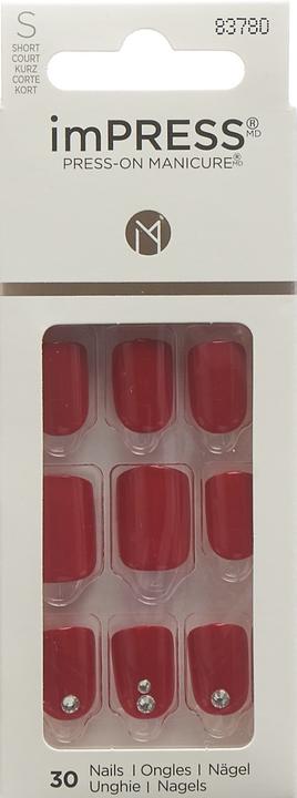 Image du produit KISS Set d'ongles artificiels Kill Heals 30 pièces (Ongles artificiels, Rouge)